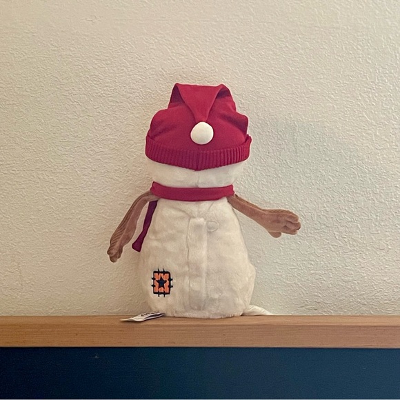 Sammy the Snowman Scentsy Buddy[Retired]-White & Red-16” - Picture 3 of 10